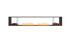 Ecosmart Fire Flex 122DB.BX2 Double Sided Fireplace Insert - Black Finish / Stainless Steel Burner - ESF.FX.122DB.BX2